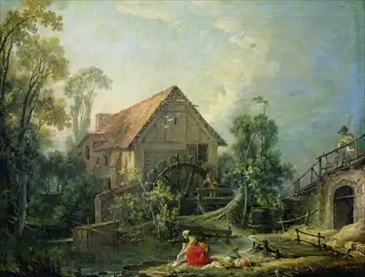 Boucher, Francois: Mill